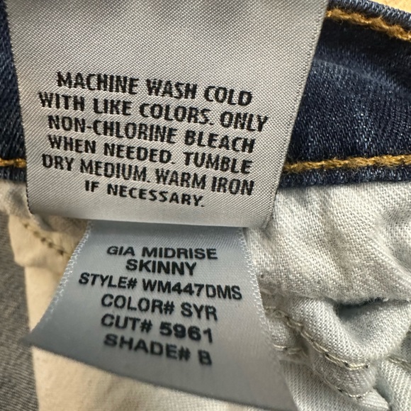 Hudson | GIA Midsize Skinny Jeans | Size : 30 - Picture 12 of 13